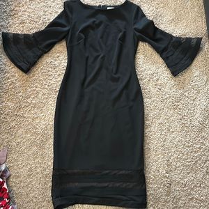 Black Calvin Klein dress size 2